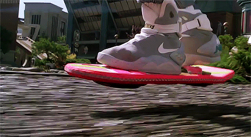 A real hoverboard: Skating with McFly