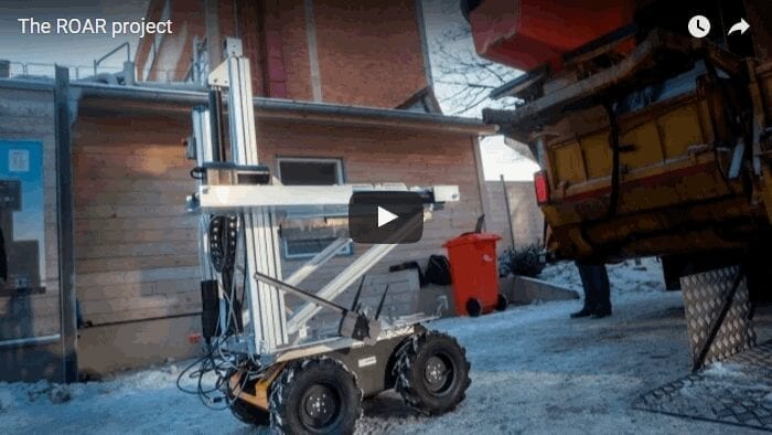 Volvo's robot refuse collectors ROAR into life