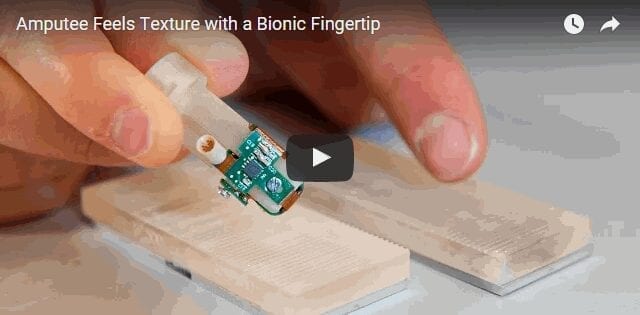 New bionic fingertip can ‘feel’ texture