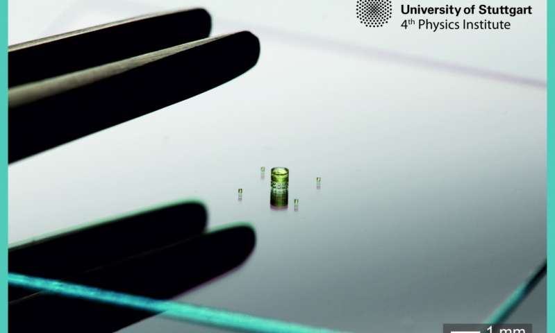 Micro multi-lens camera can be injected with a syringe