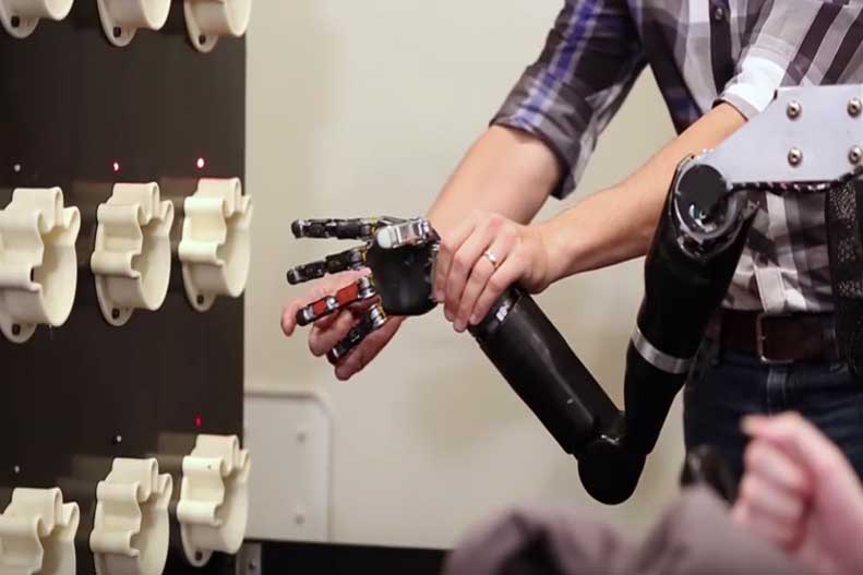 Paralyzed Man Able to Feel Again Through a Mind-Controlled Robotic Arm