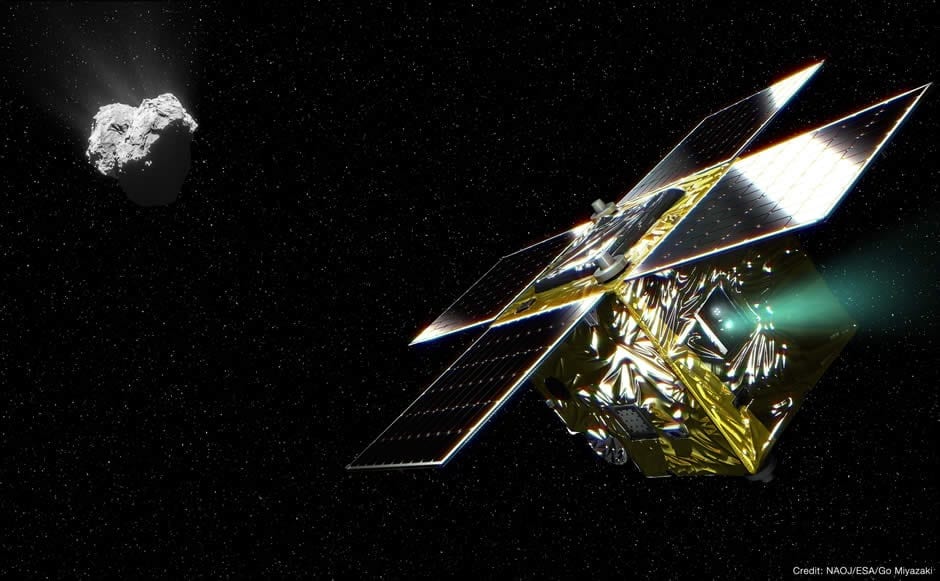 First scientific achievement by a micro spacecraft for deep space exploration