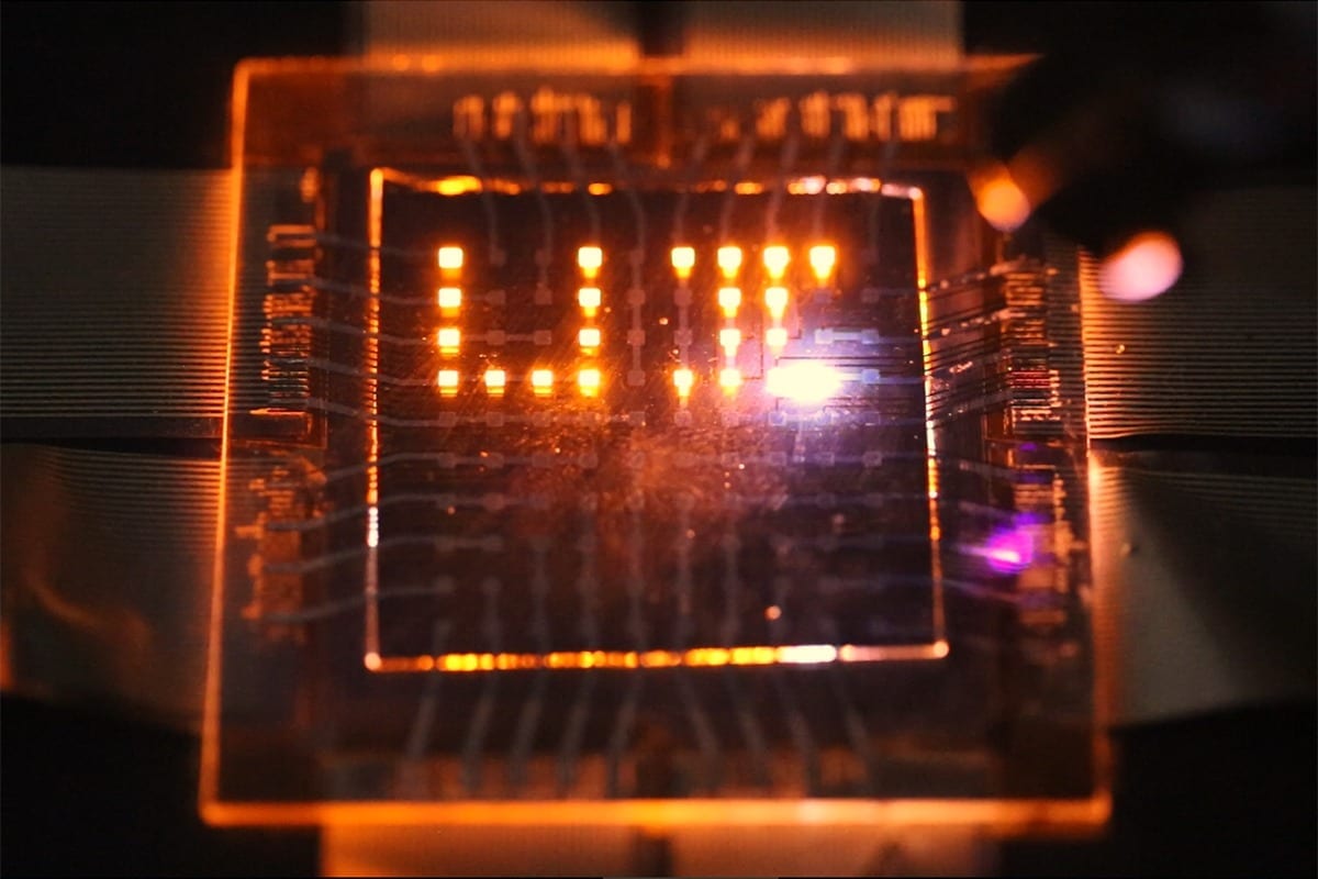 LED arrays that can both emit and detect light could enable new interactive functions and multitasking devices