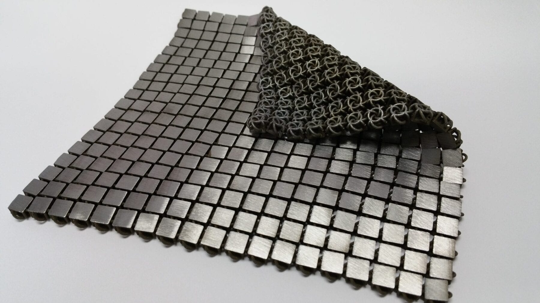 4D printing revolution in advanced woven metal fabrics for use in space