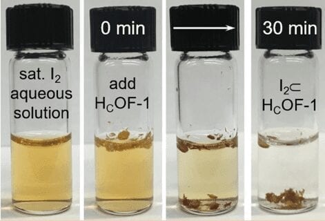 New-generation iodine-removing material could hold the key to cleaning radioactive waste
