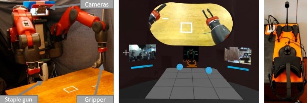 Factory workers could telecommute by operating robots via virtual reality