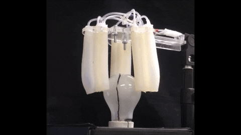 Another good step: A robotic gripper that can pick up and manipulate objects without needing to see them and needing to be trained