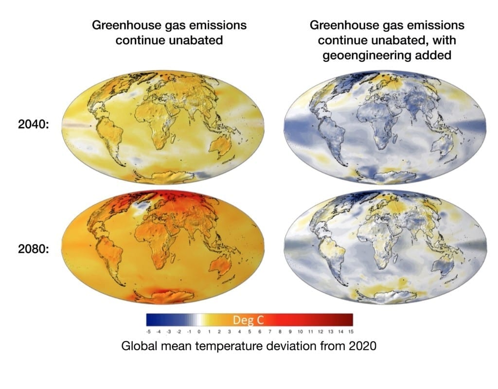 A significant step for geoengineering simulations