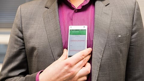 A new phone application can detect atrial fibrillation that causes strokes with no extra equipment