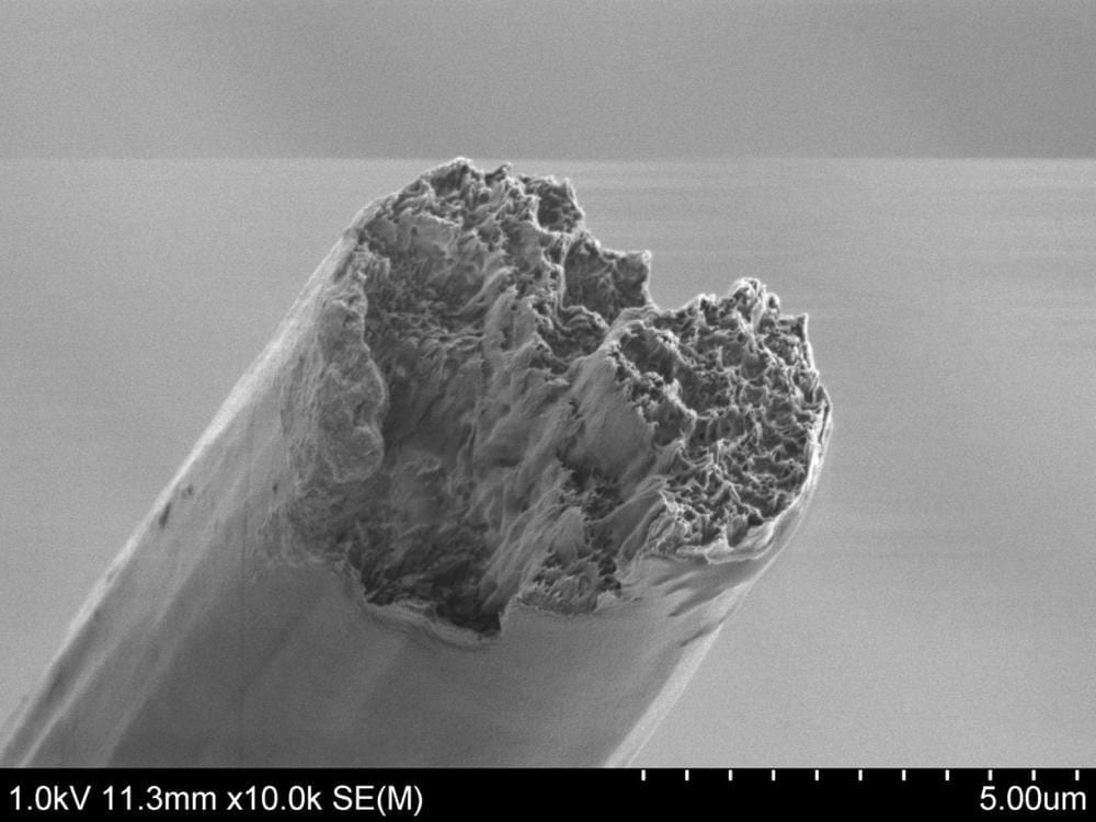 The strongest bio-material that has ever been made bests even steel and silk