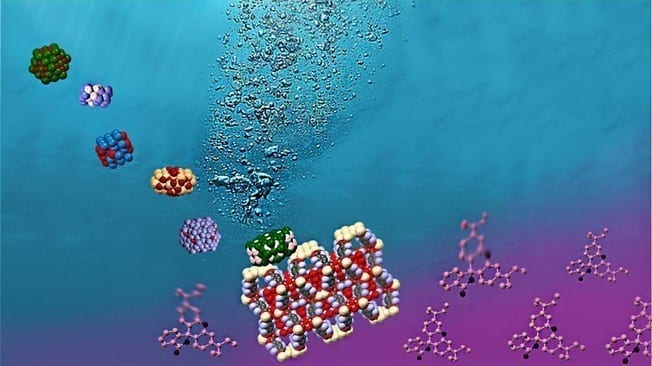 New material can not only clean water but split it into hydrogen as well