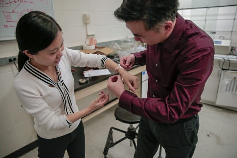 A new bandage leverages energy generated from a patient’s own body motions to speed up healing