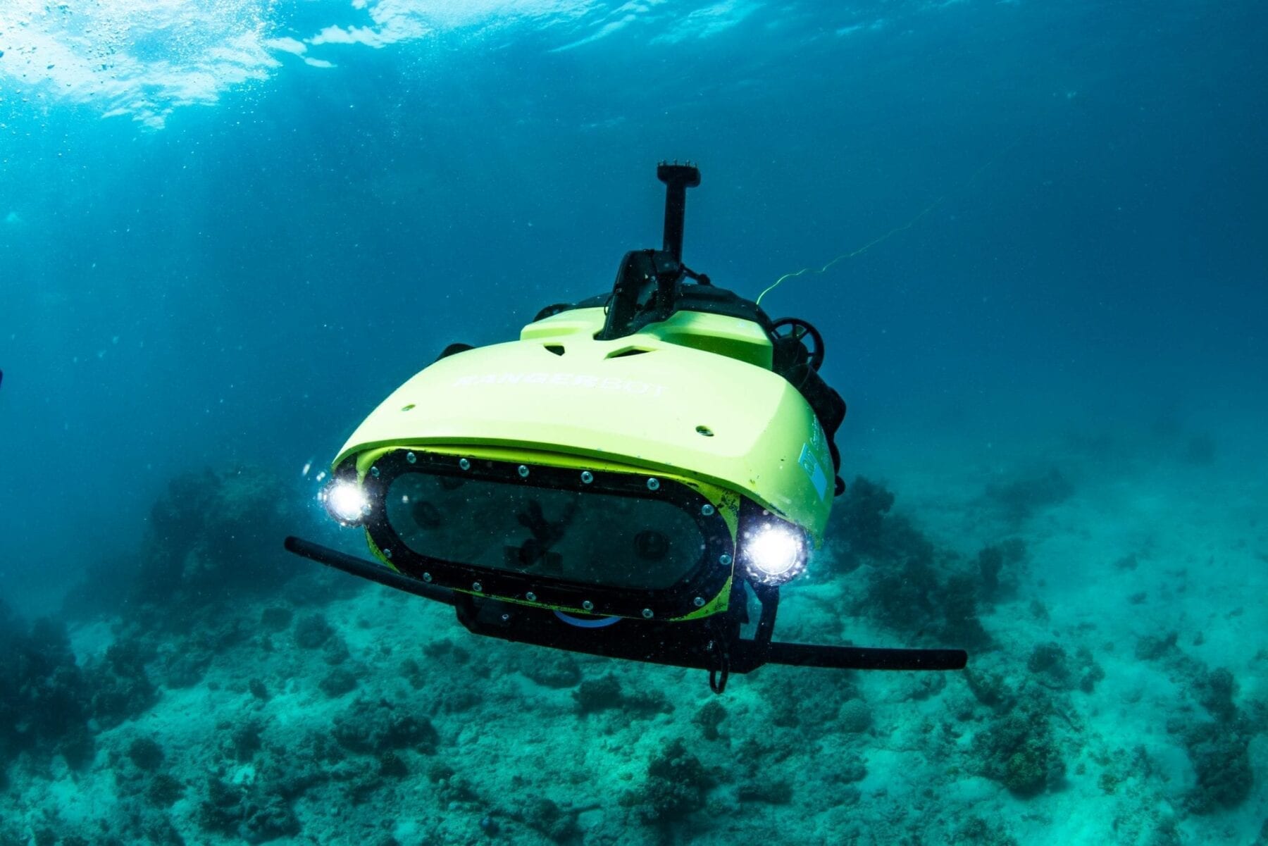 World First: Undersea robot dispersed microscopic baby corals to repopulate parts of the Great Barrier Reef