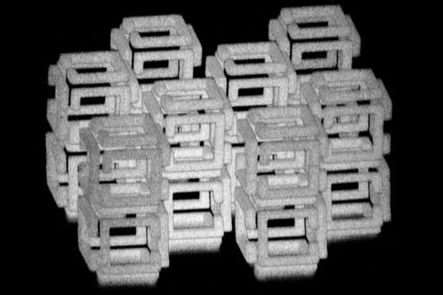 A revolutionary nanofabrication system that produces 3-D structures one thousandth the size of the originals
