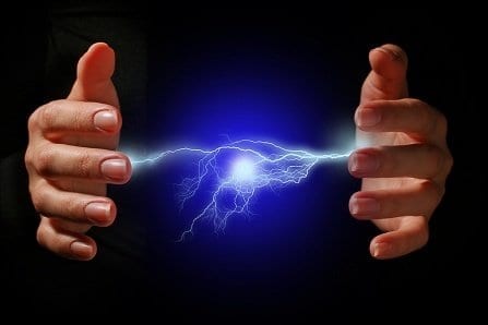 Could static electricity charge our electronics?