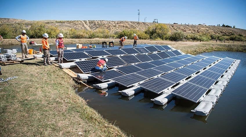 Floating solar photovoltaics could generate about 10 percent of U. S. annual electricity production