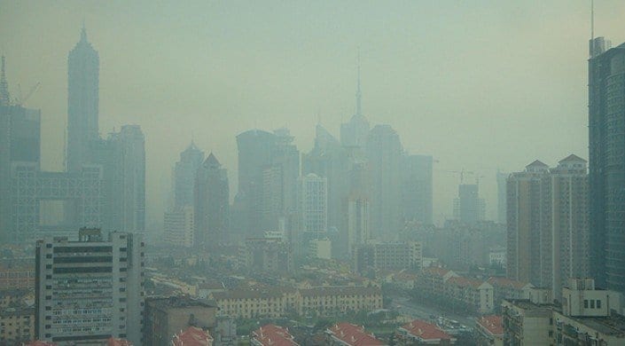 A carbon-negative power source could reduce CO2 concentrations and air pollution in China