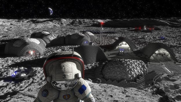 How lunar soil could provide heat and energy for habitation