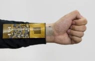 Wireless sensors that stick to the skin to track physiological signals