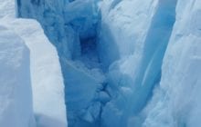 Drones show the evidence that the Greenland ice sheet is getting more unstable as it fractures