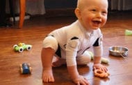 A smart jumpsuit for infants