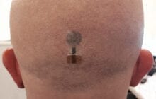 3D printed ultra-light tattoo electrodes offer easy long-term measurements of brain activity