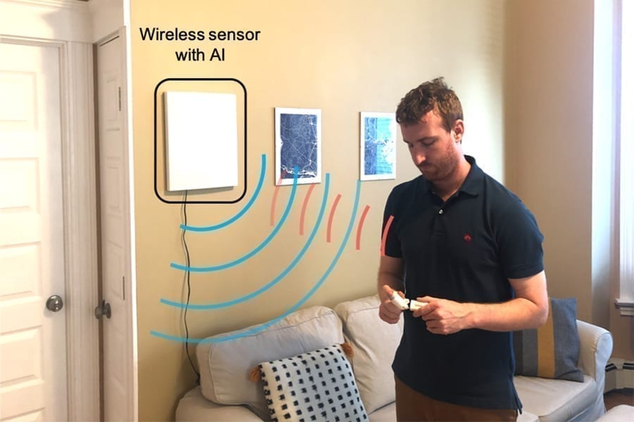 The new technology pairs wireless sensing with artificial intelligence to determine when a patient is using an insulin pen or inhaler, and it flags potential errors in the patient's administration method.
Image: Courtesy of the researchers
