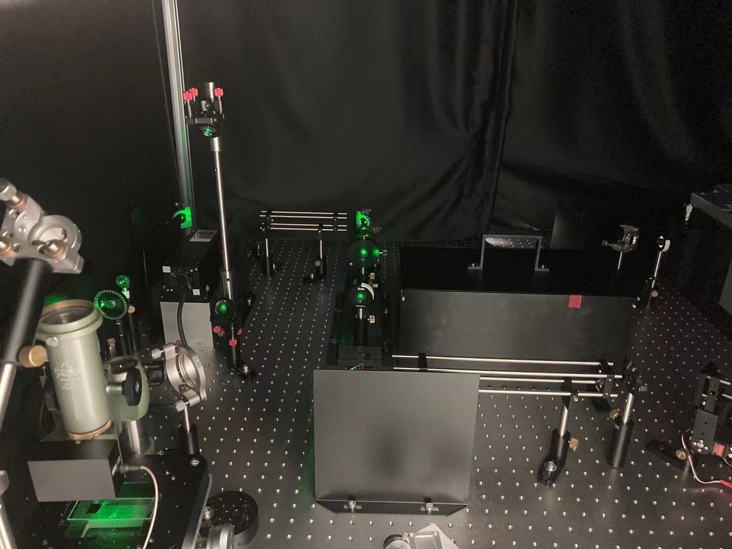 The new approach for digitizing color can be applied to cameras, displays and LED lighting. Because the color space studied isn’t device dependent, the same values should be perceived as the same color even if different devices are used. Pictured is a corner of the optical setup built by the researchers.

Credit: Min Qiu’s PAINT research group, Westlake University