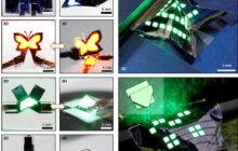 New paper-like QLEDs that can be folded into various complex 3D structures have been successfully fabricated