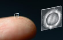 An ultracompact camera the size of a coarse grain of salt