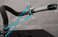 A malleable robotic arm that can be guided into shape by a person using augmented reality (AR) goggles