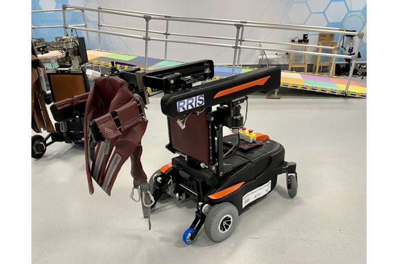 Developed by NTU Singapore and TTSH, MRBA is a wearable assistive robot that can detect and prevent a fall before it happens, reducing the user’s risk of sustaining injuries. CREDIT NTU Singapore